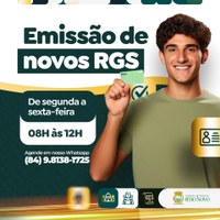 Agendamento para Novas Identidades (RGs) Disponível!