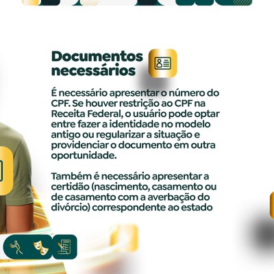 documentos necessarios